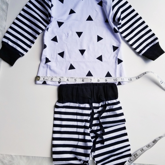 Baby Boy 3 Piece Outfit Set Pants Shirt Hat - Picture 3 of 3